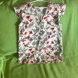 Floral Print Women's Top